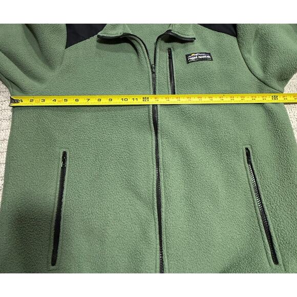Ragged Mountain USA Pullover Fleece Full Zip Men's Size XL Green Performance - Picture 4 of 8